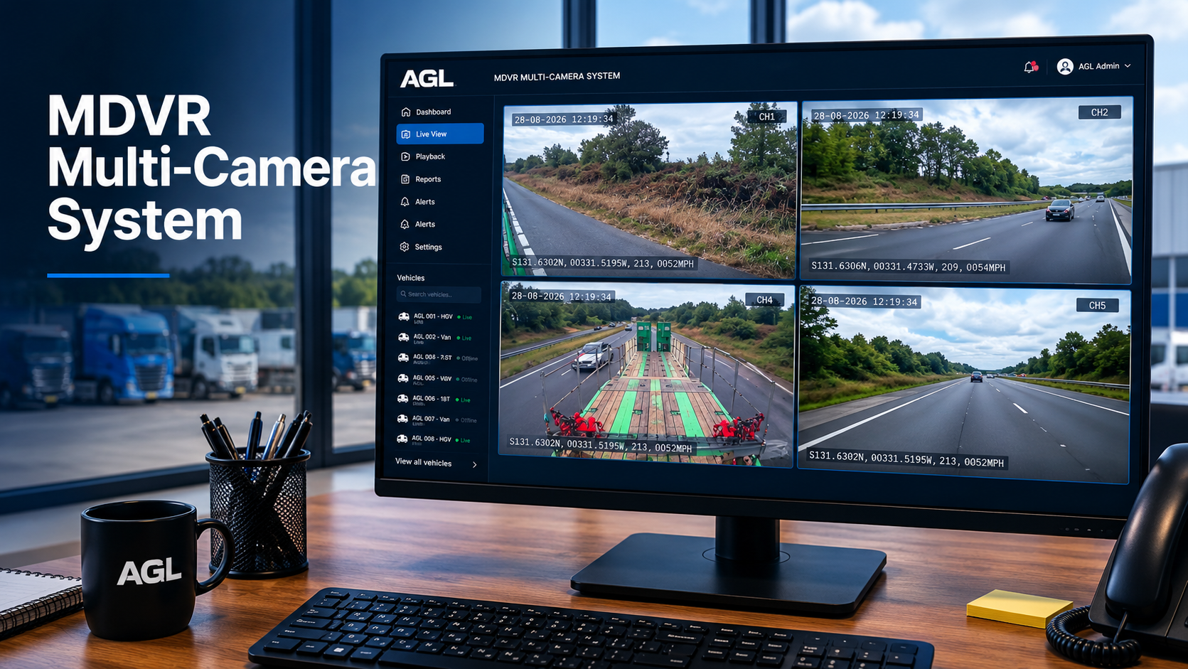 AGL MDVR Multi-Camera System