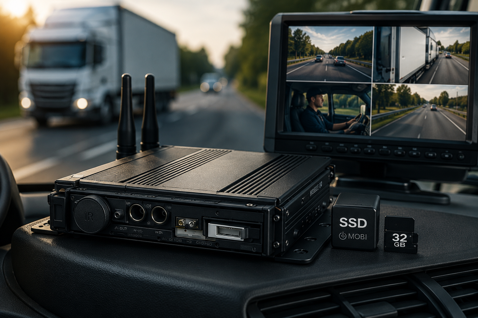 IC Pro 360 vehicle camera system for HGV and commercial fleets