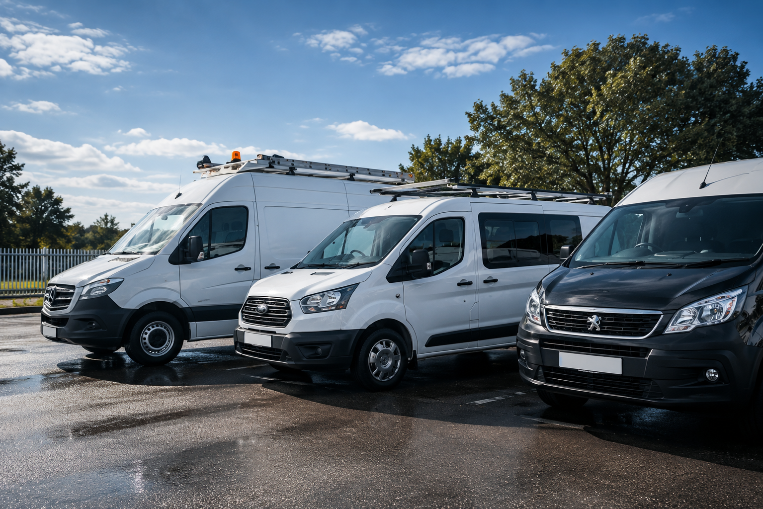 Commercial van fleet tracking and telematics solutions for business vehicles