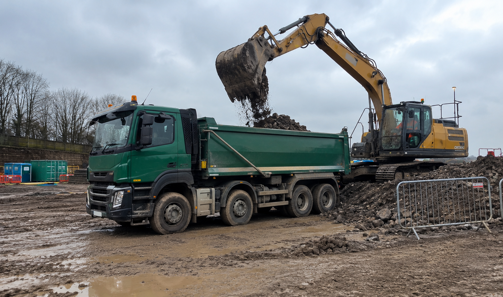 Construction plant asset tracking and telematics monitoring for heavy equipment