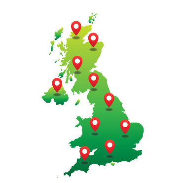 Real-time asset location tracking icon
