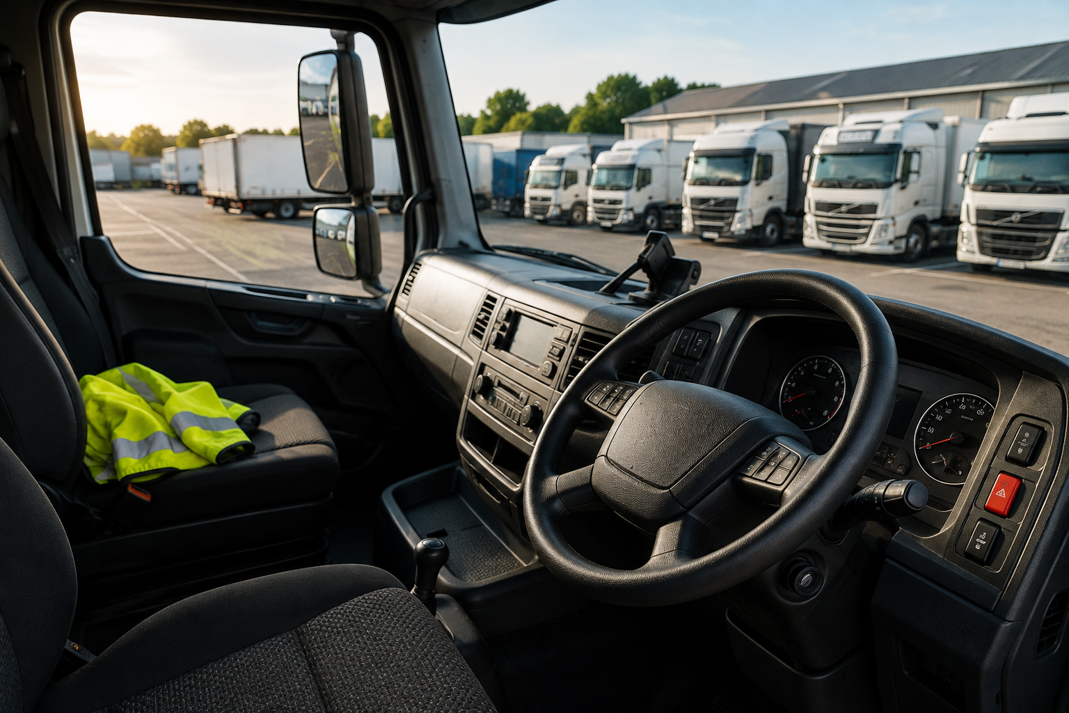 Fleet manager using telematics dashboard to improve driver retention and fleet performance