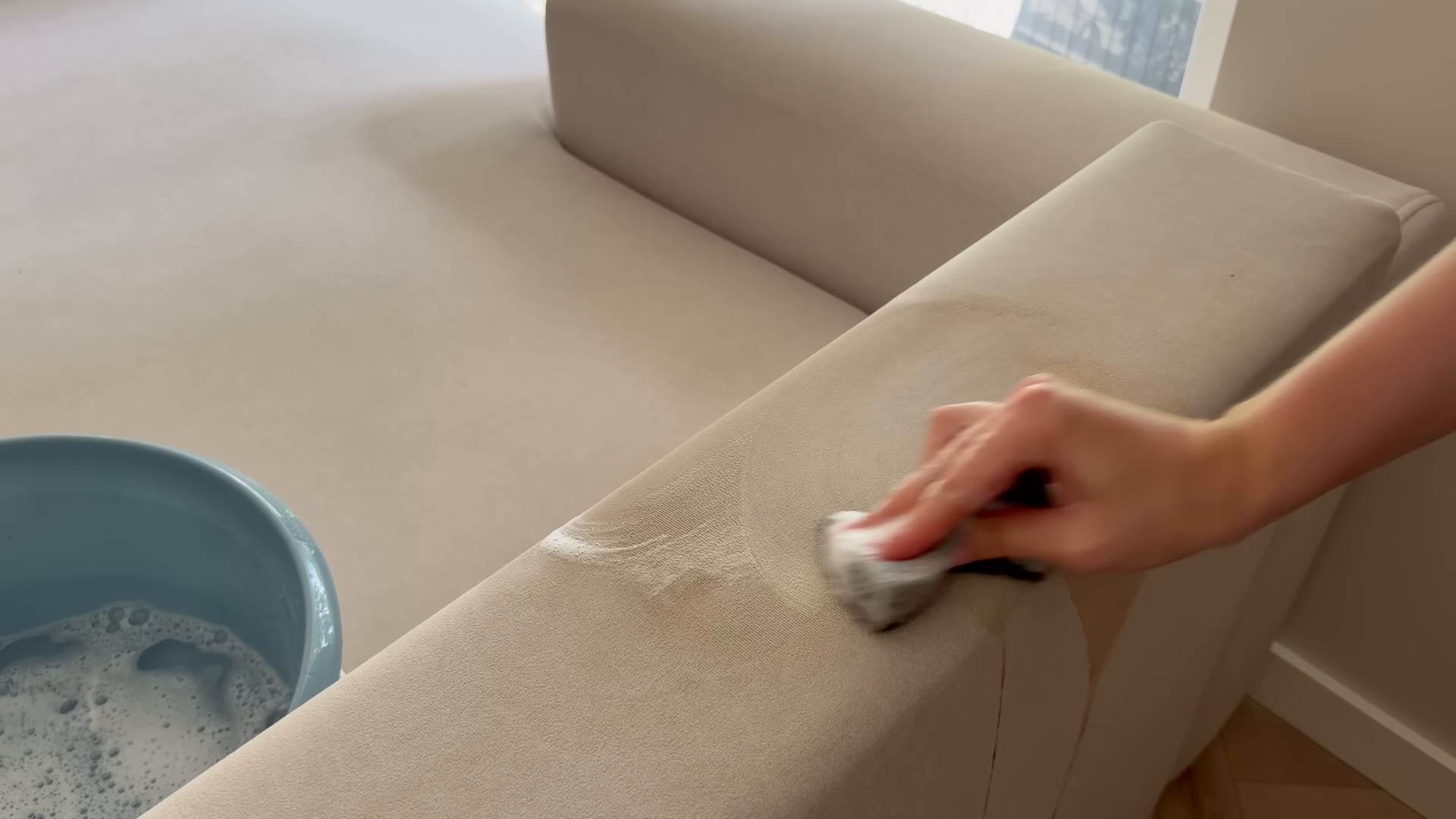 House cleaning in an Alphabet City Manhattan apartment