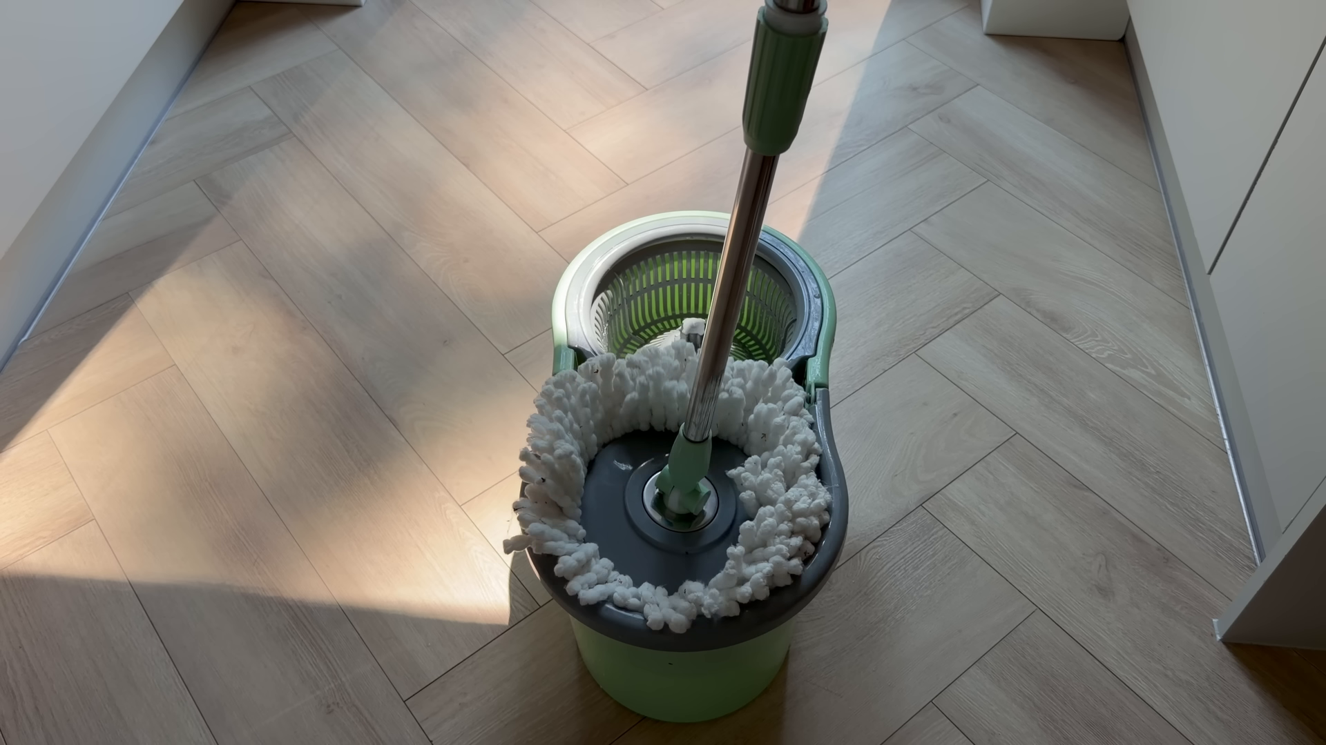 Housekeeping and floor detail in a Carroll Gardens Brooklyn home