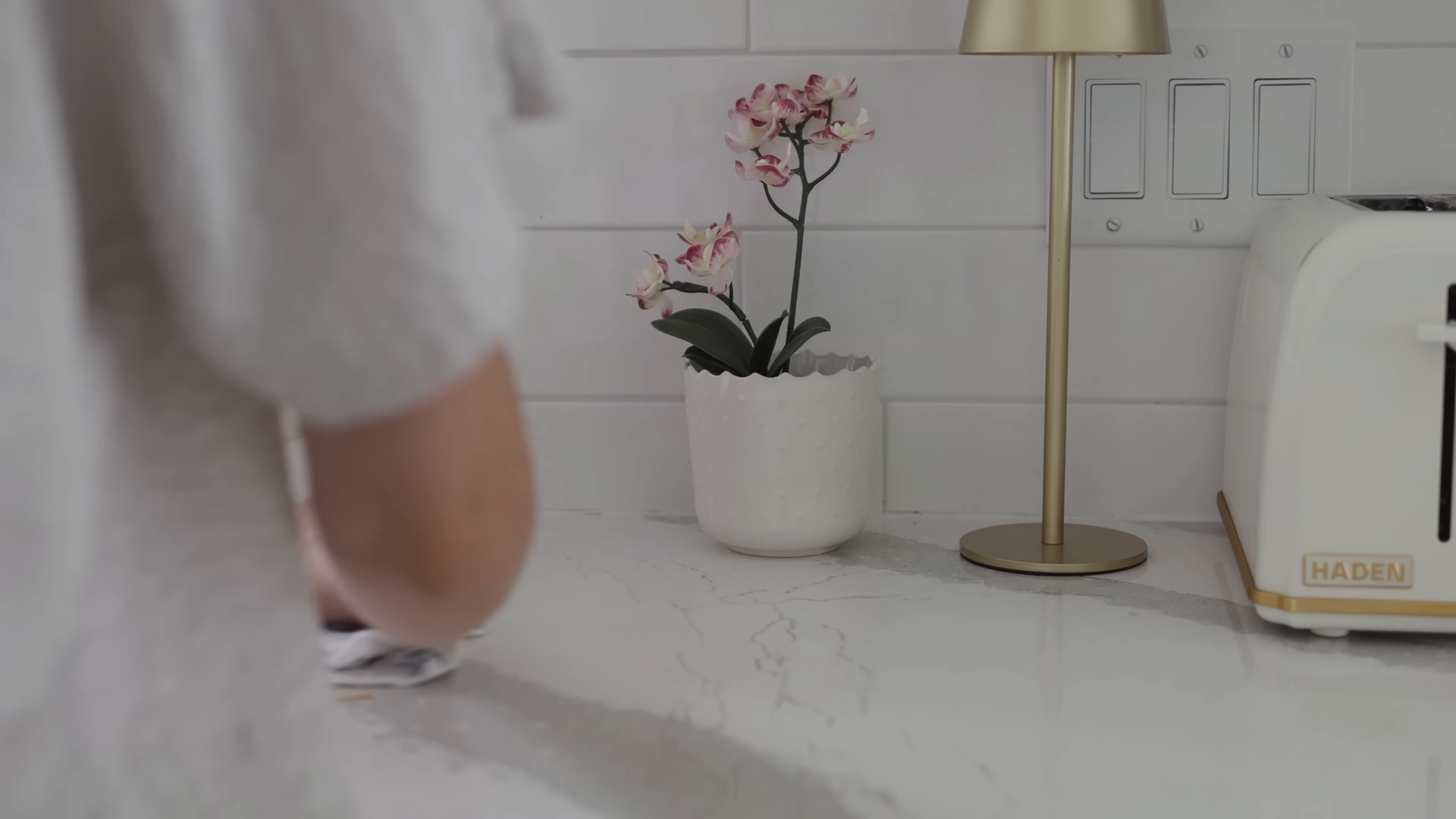 Cleaning service in an East Village living room