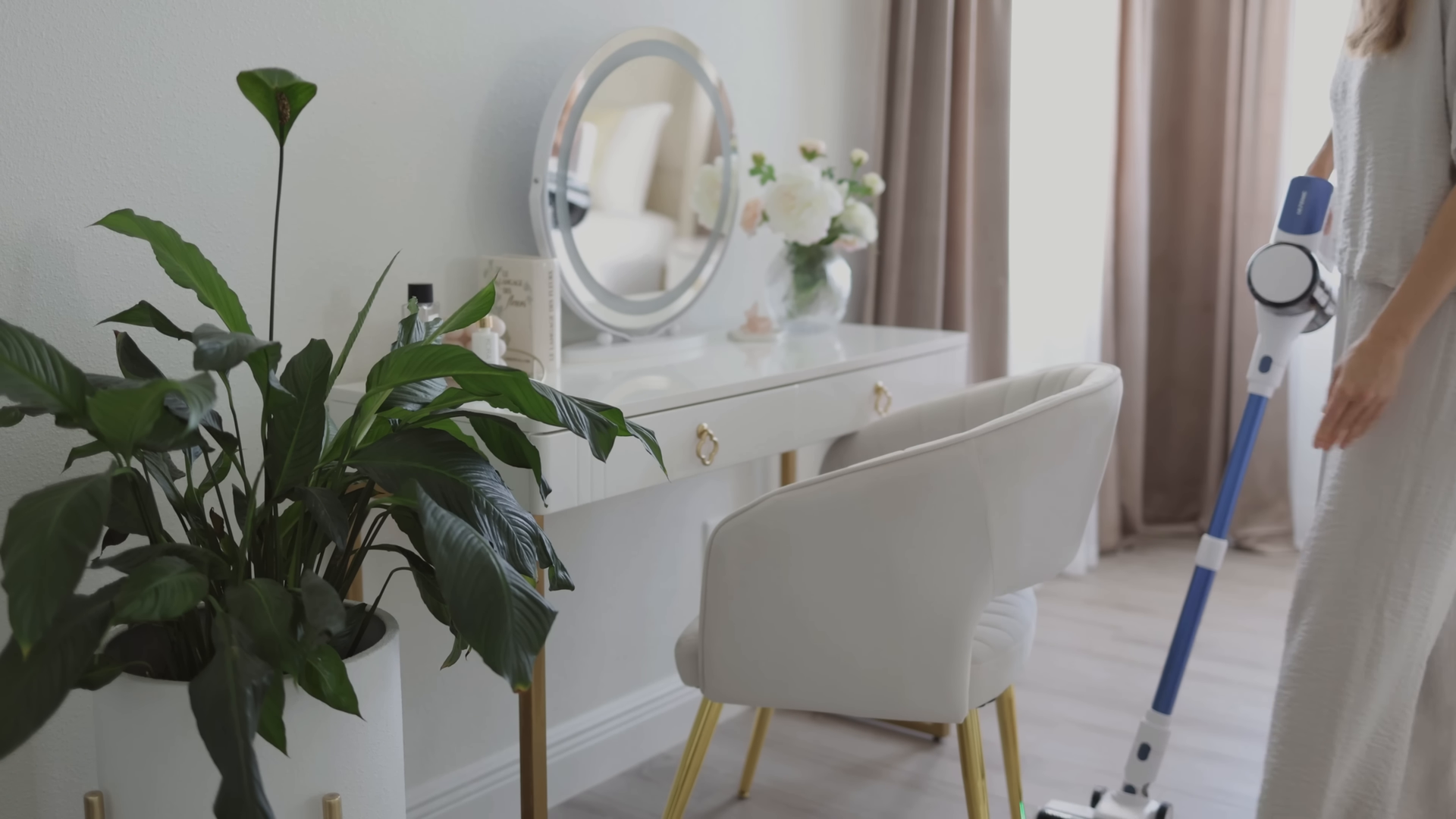 Maid service at work in a Greenpoint Brooklyn apartment