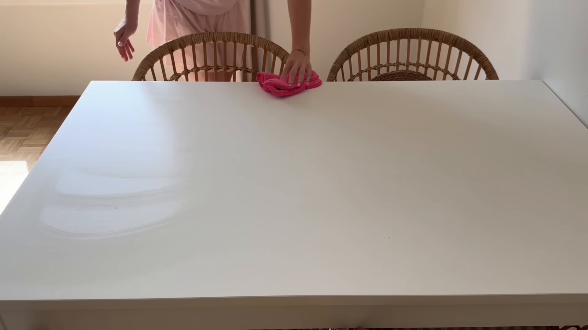 Deep cleaning in a Hell's Kitchen apartment