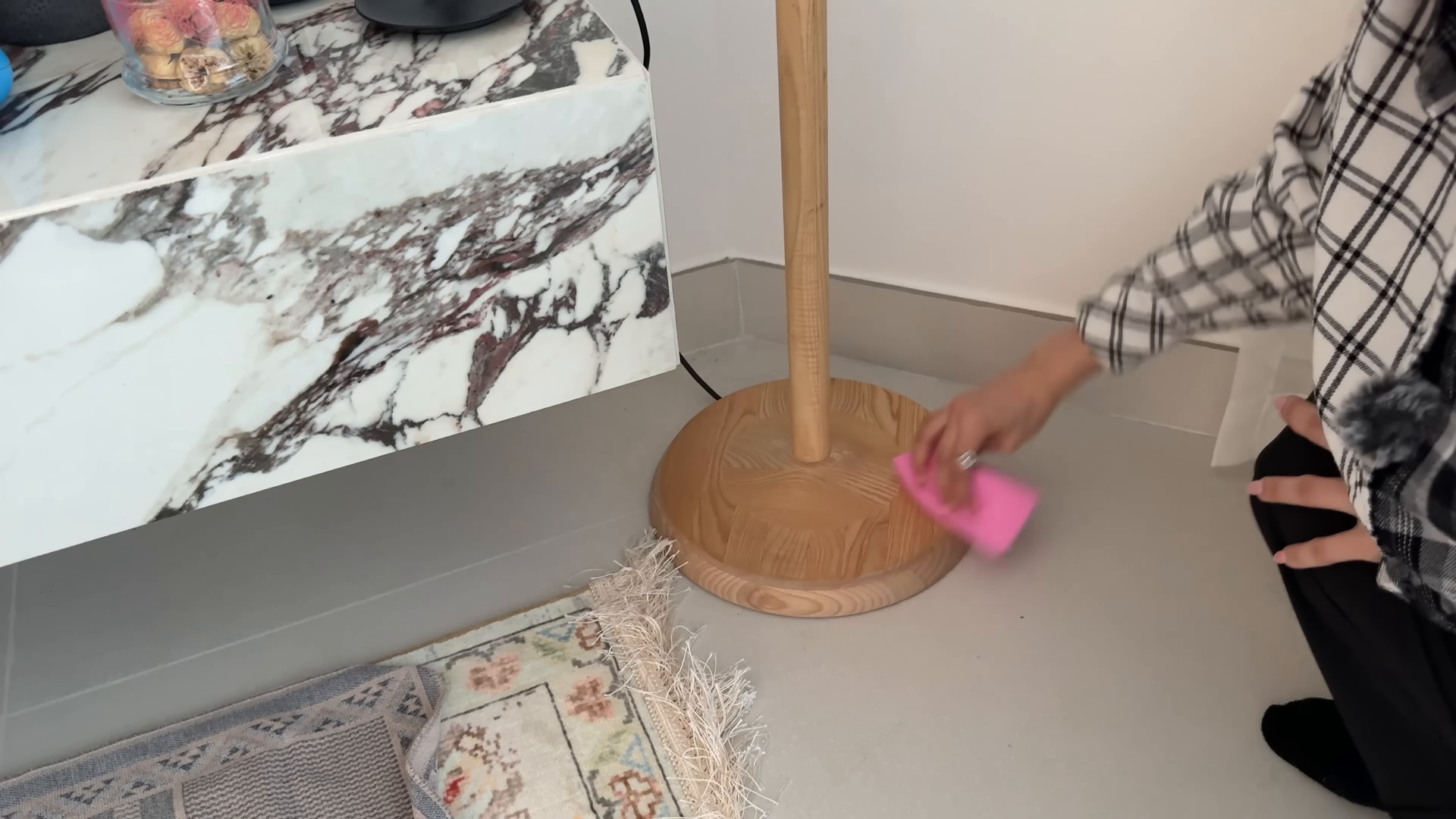 Maid service cleaning a Jackson Heights Queens co-op apartment