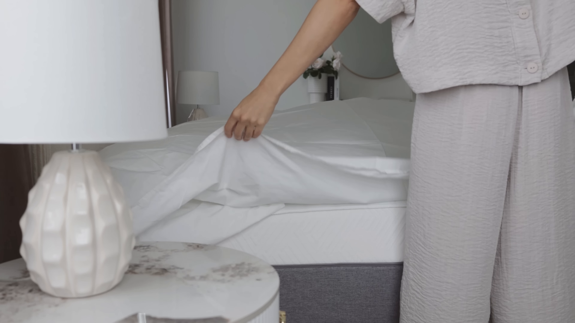 Professional housekeeper at work in a Lenox Hill Manhattan apartment