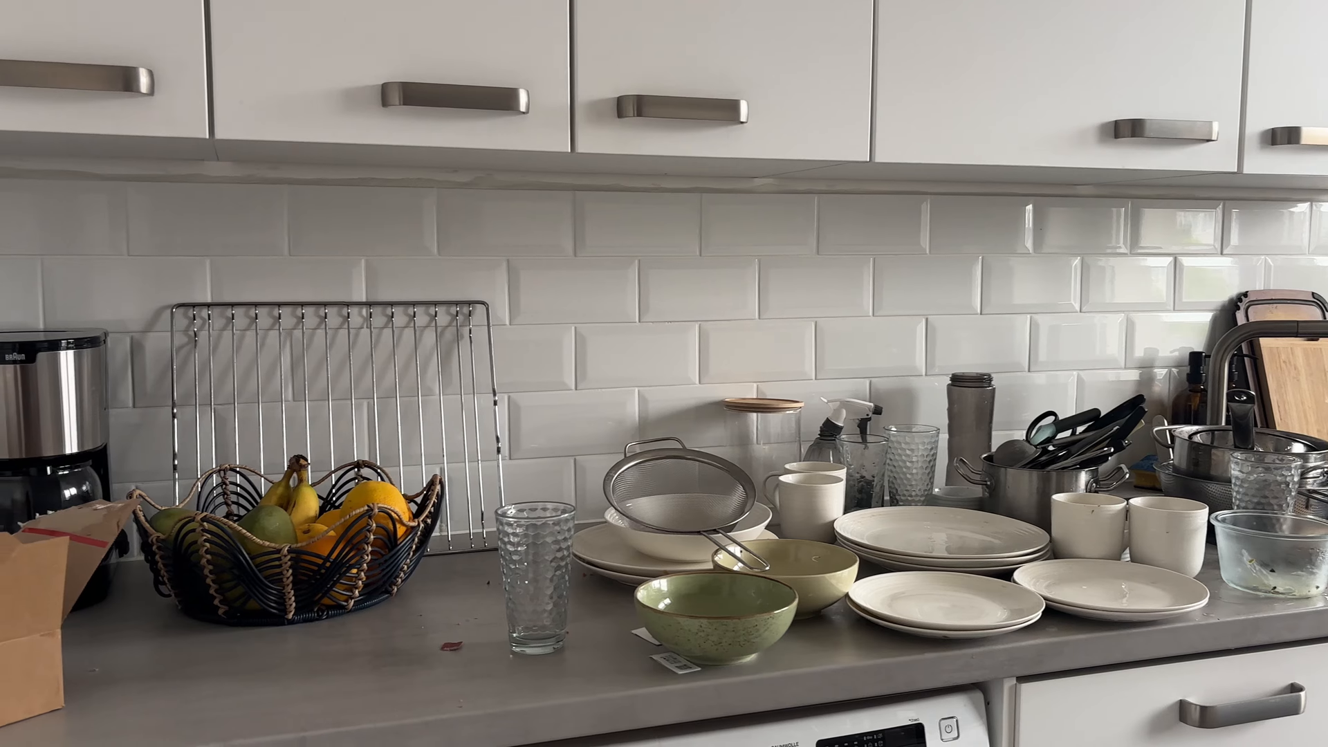 Move-in cleaning in an empty Lower East Side apartment