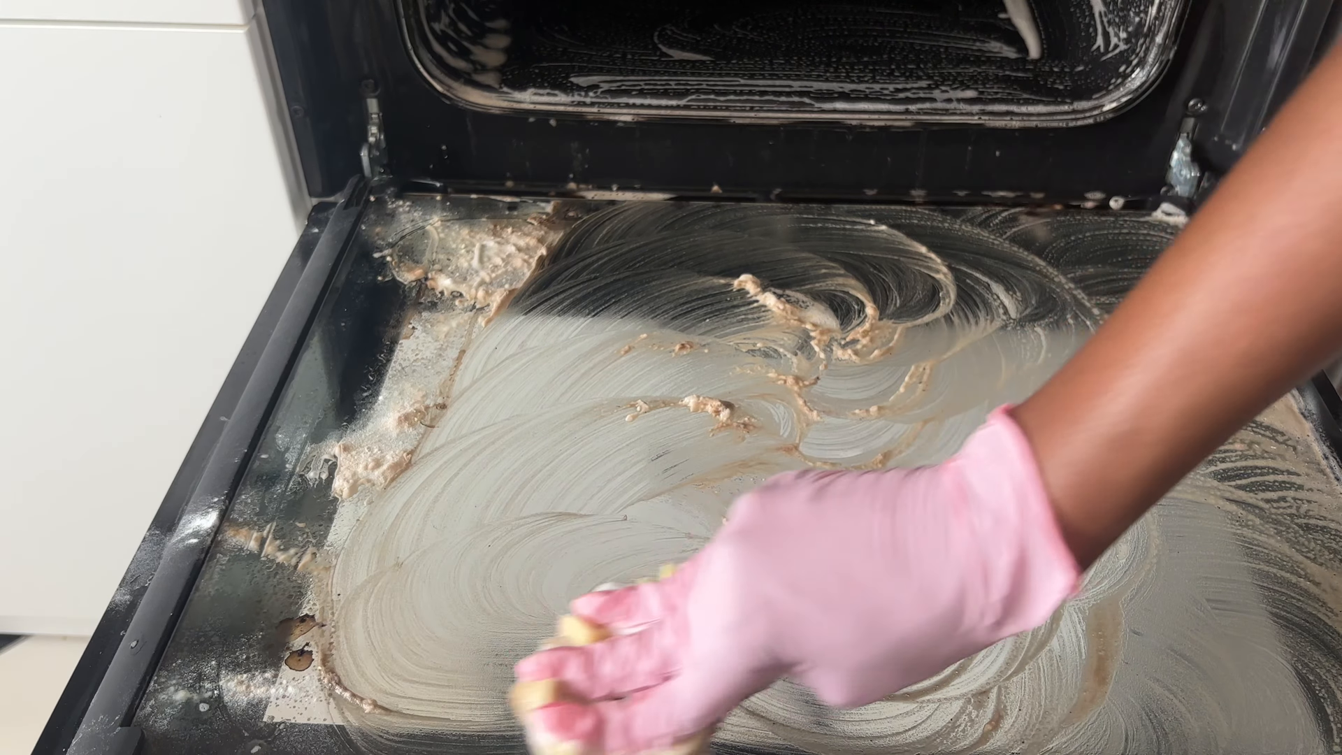 Deep cleaning a bathroom in a Marine Park Brooklyn home