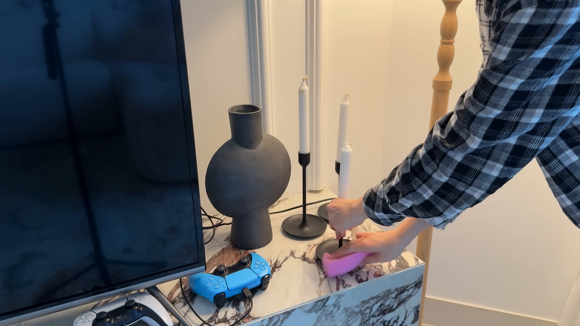 Maid service in a Midtown East Manhattan apartment