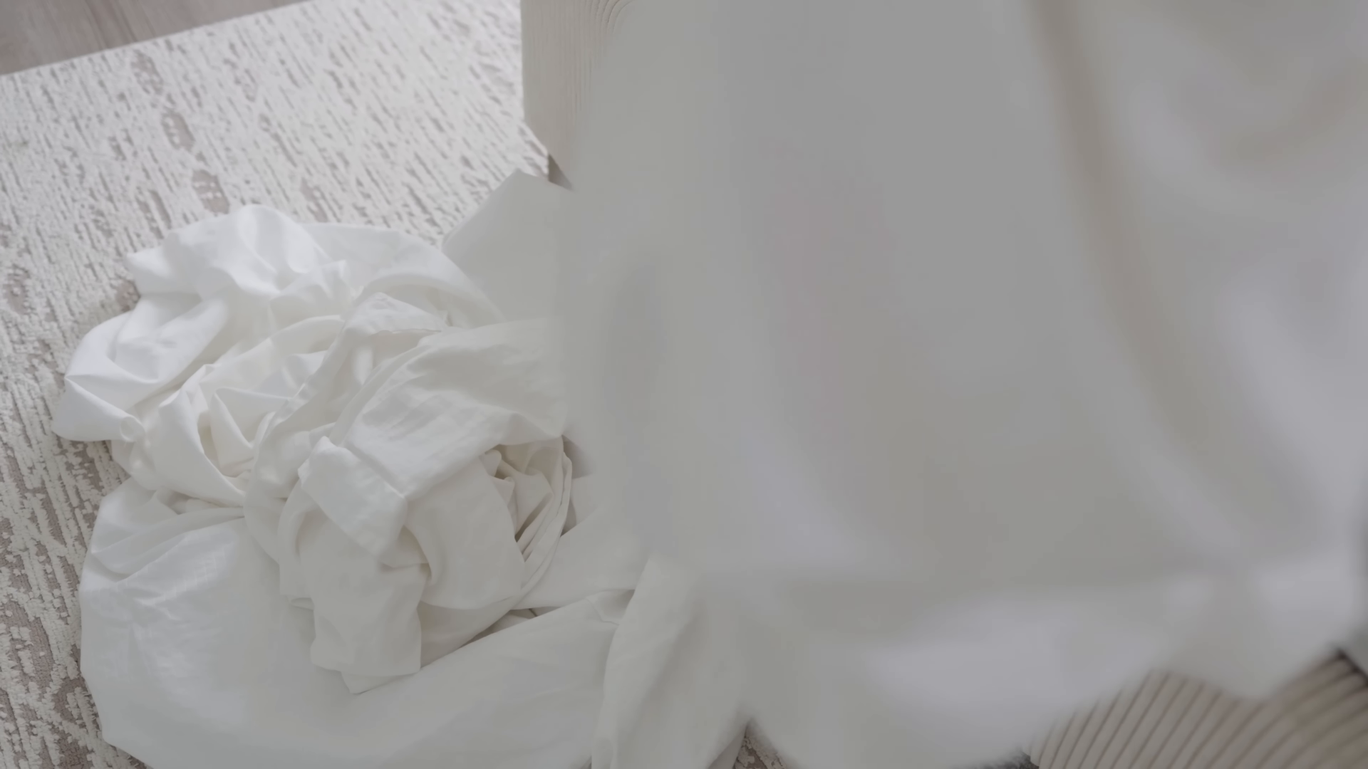 House cleaning service team finishing a bright Midtown East Manhattan apartment