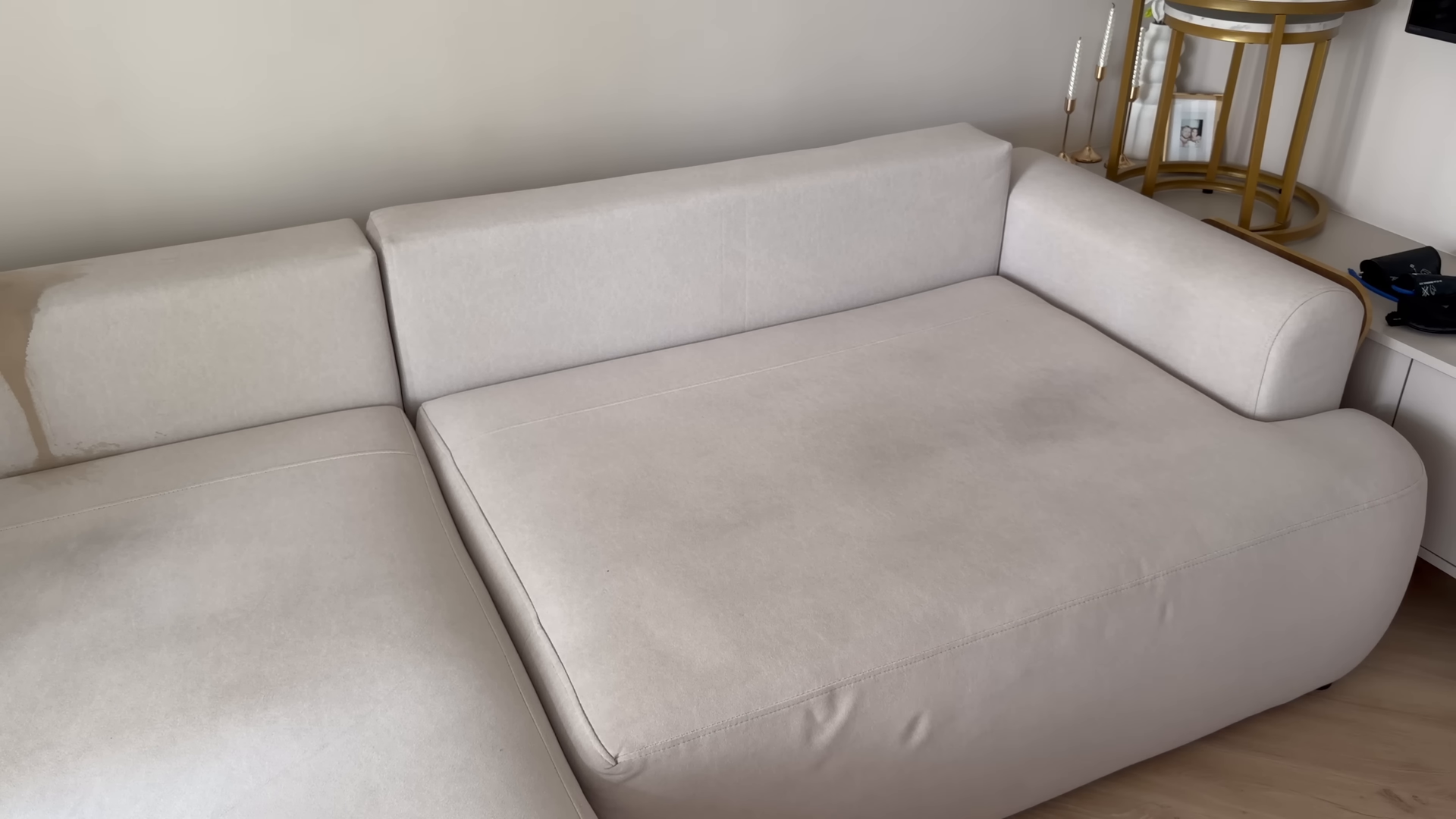 Standard cleaning visit underway in a NoHo Manhattan apartment