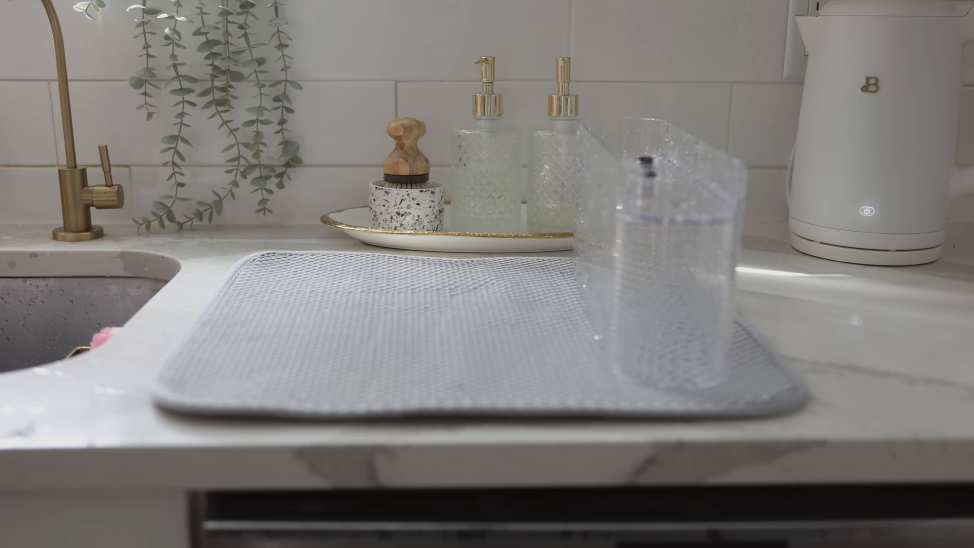 Housekeeping service tidying a Prospect Heights Brooklyn home