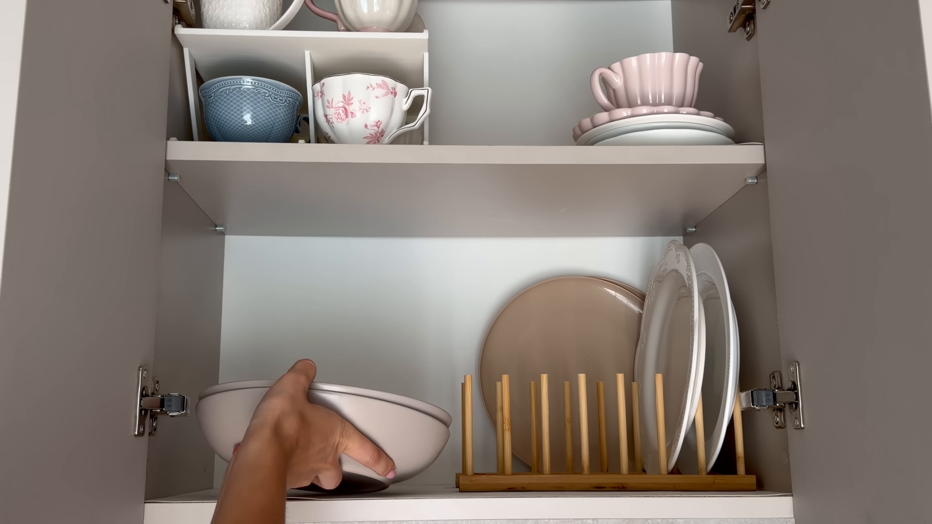 Maid service tidying a Times Square Manhattan apartment