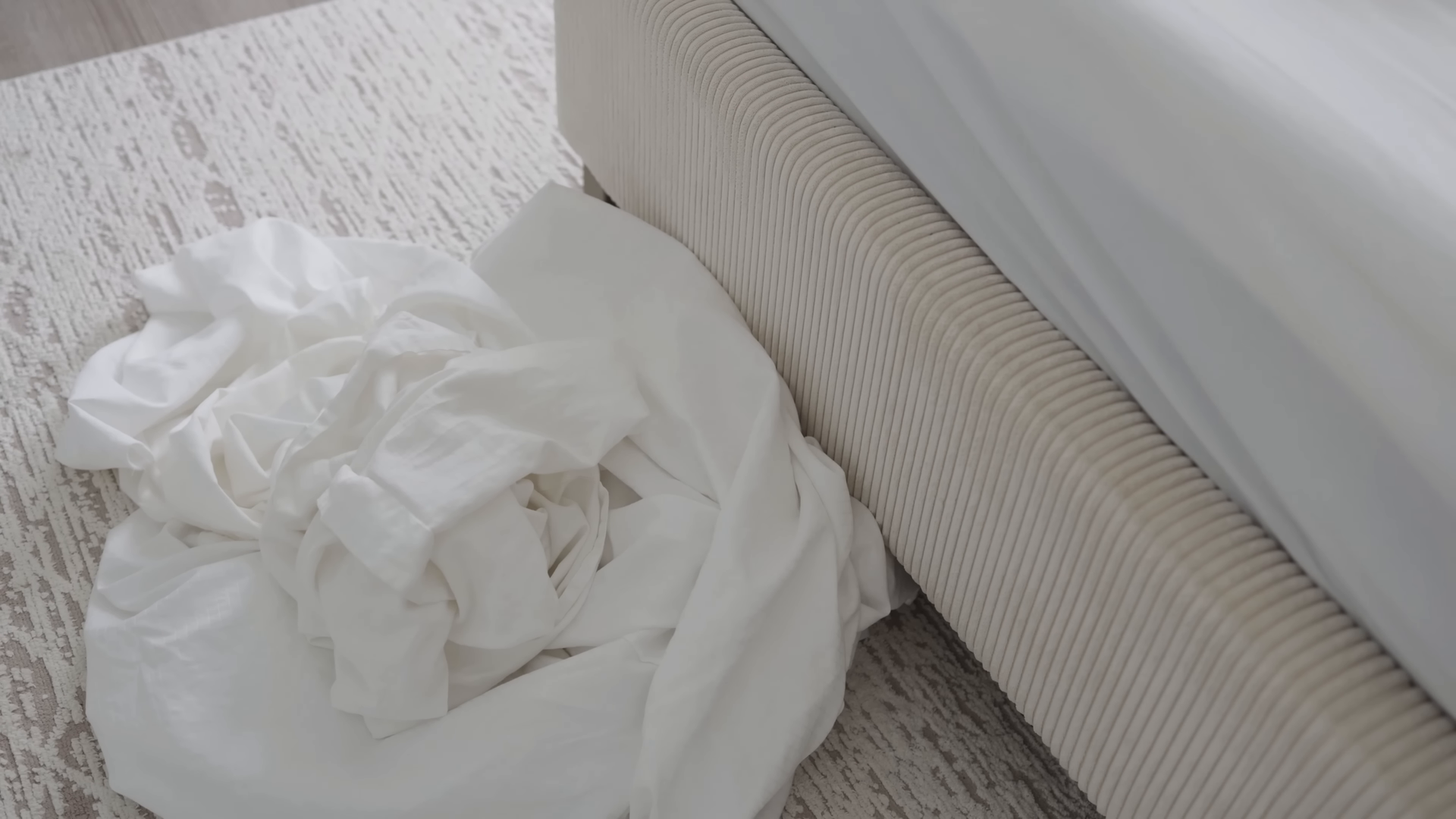 Housekeeper finishing an Upper East Side Manhattan walk-up apartment