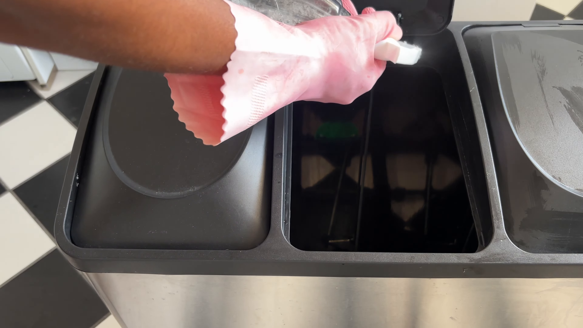 Deep cleaning tile and fixtures on the Upper West Side
