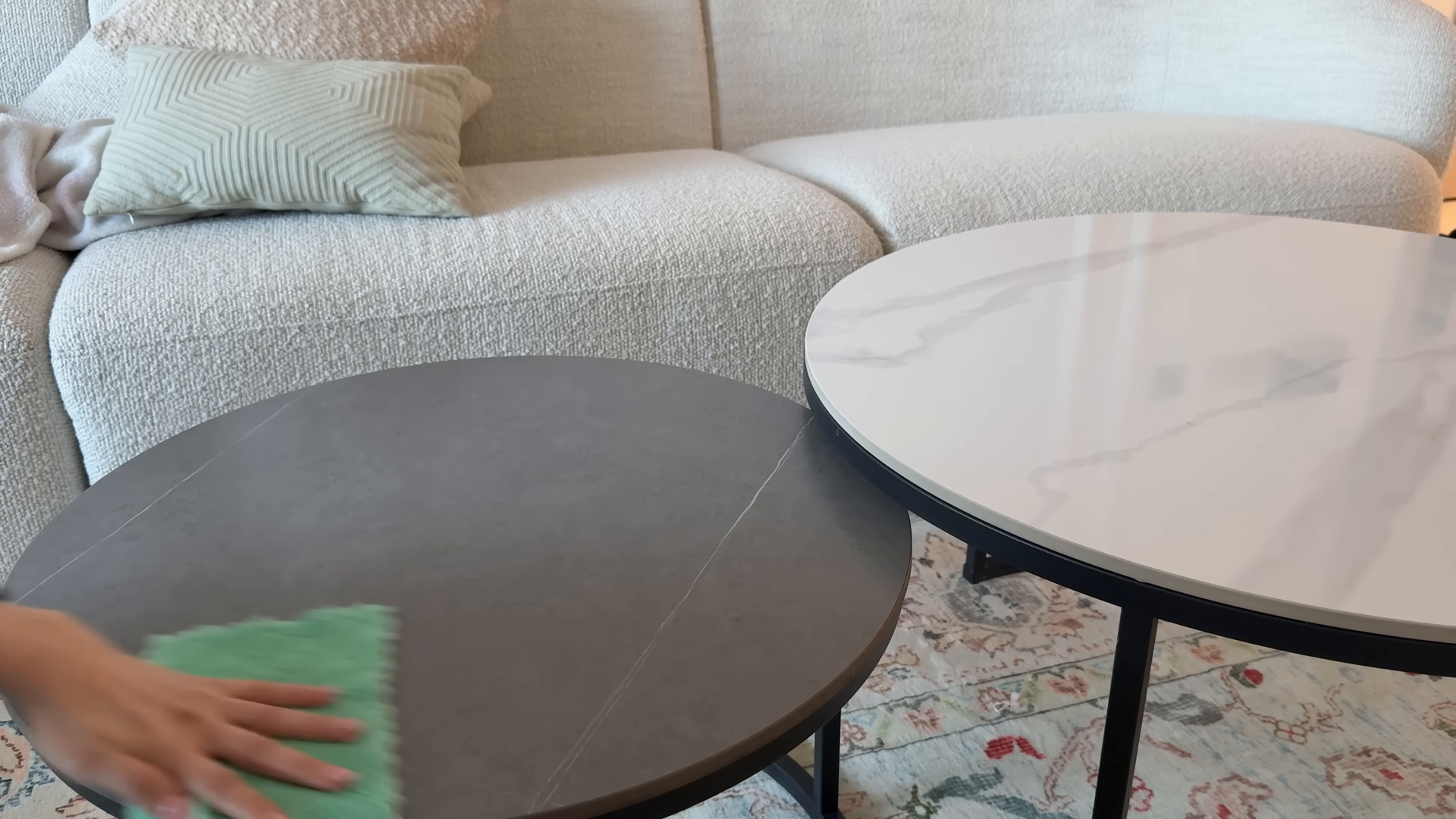 Housekeeping in a Washington Heights Manhattan apartment