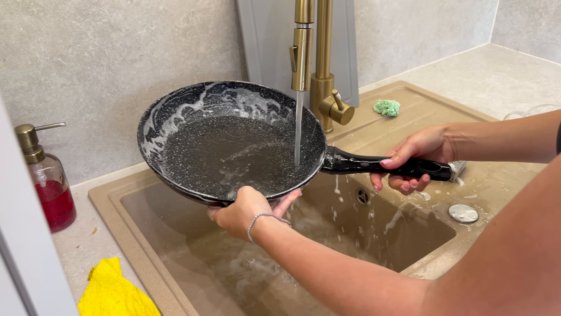 House cleaning service making a West Village apartment guest-ready