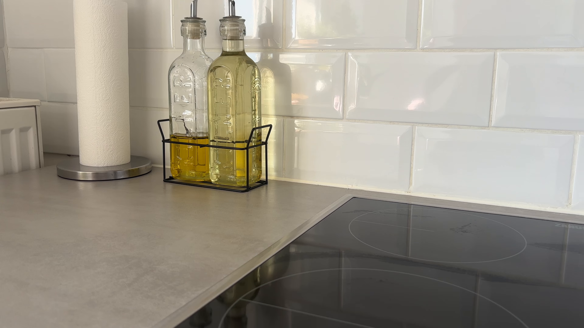 Maid service cleaning a West Village Manhattan apartment kitchen