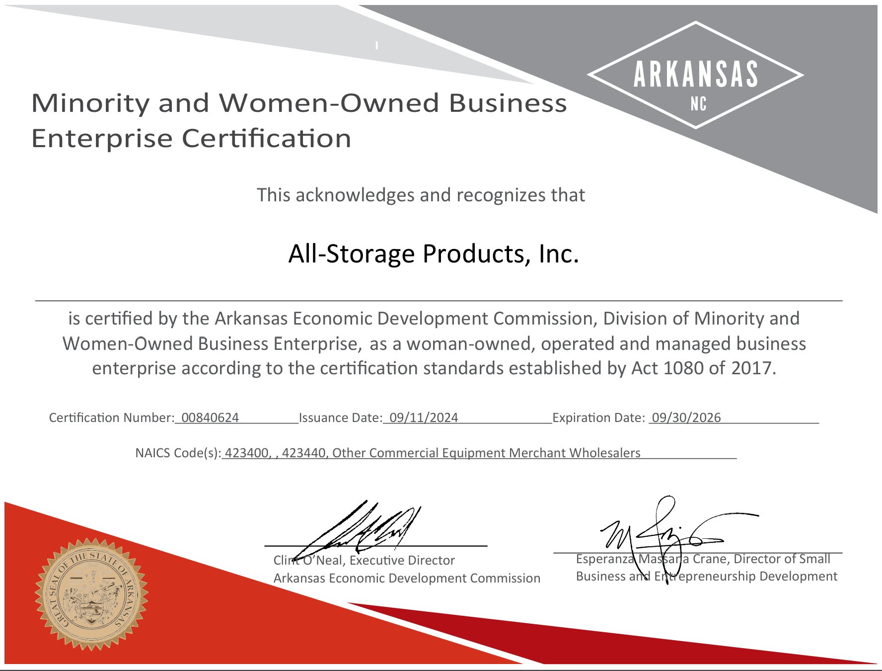Women and Minority-Owned Business Certification