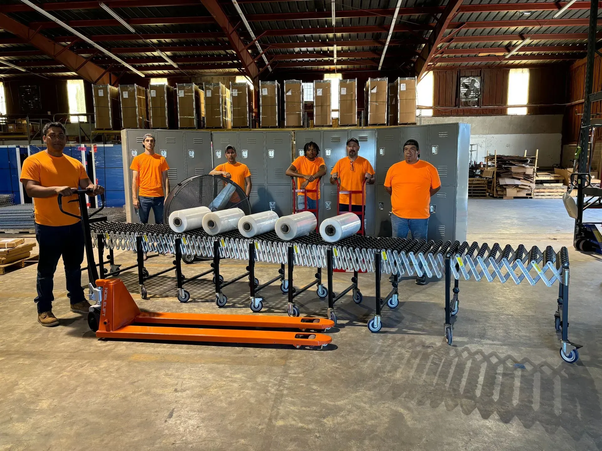 Storage efficiency & safety Storage efficiency & safety
