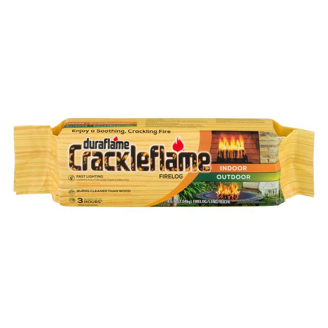 Crackleflame Crackling Firelogs For Indoor & Outdoor Fires - Duraflame