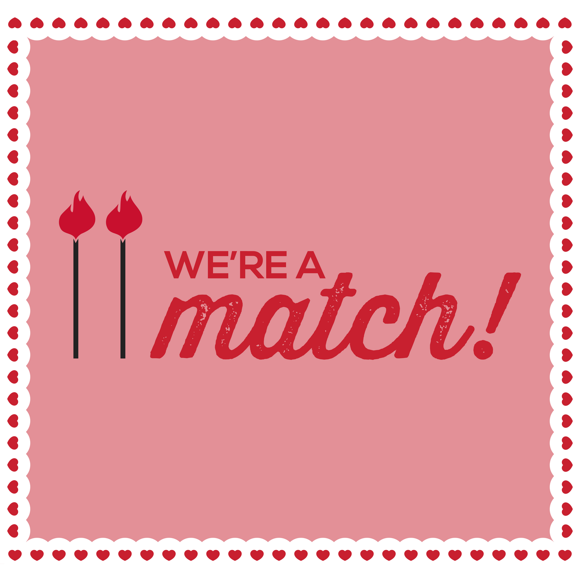 A valentine's day card that says