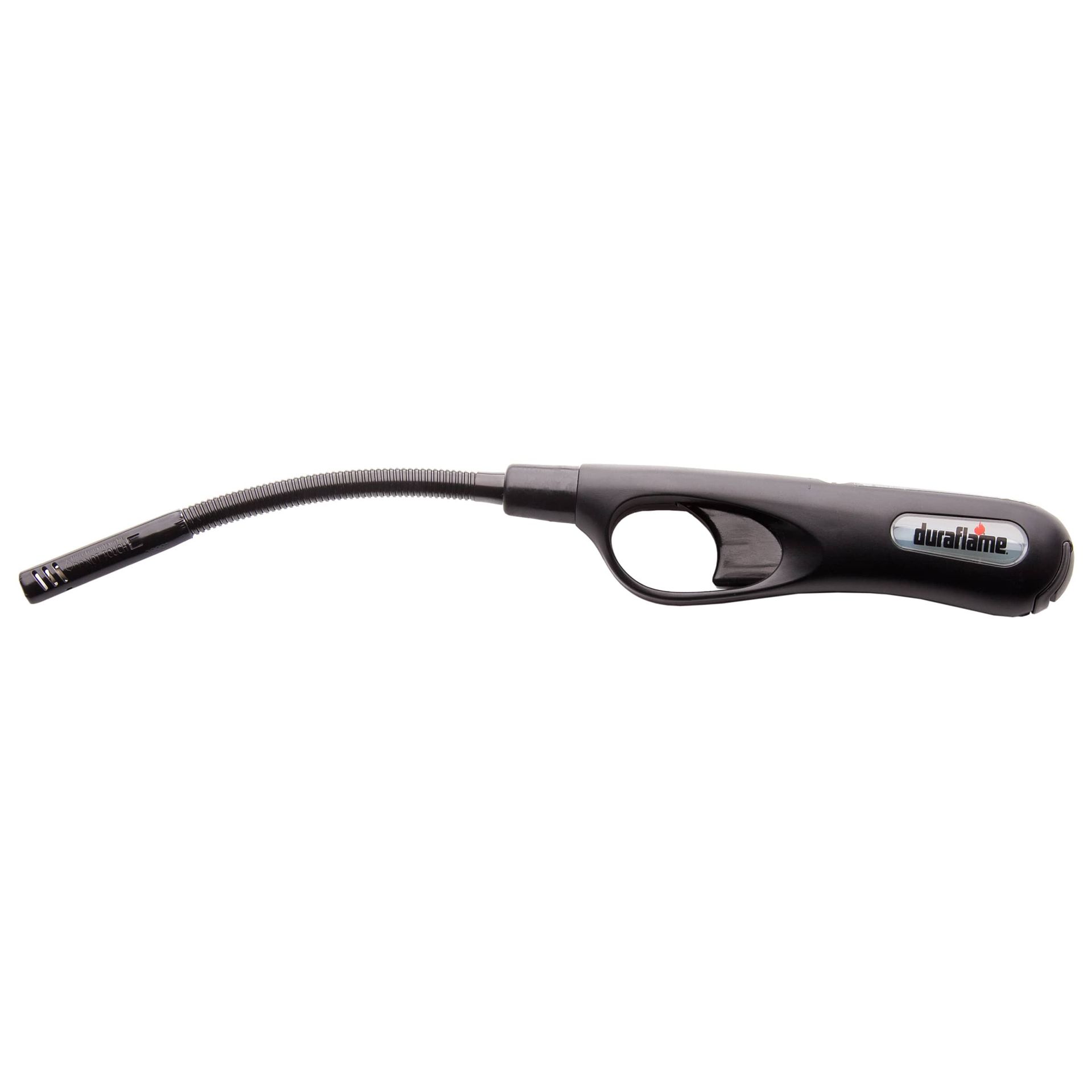 DURAFLAME® FLEX NECK UTILITY LIGHTER A black duraflame flex neck utility candle, grill and fireplace lighter and camping lighter, flexible lighter