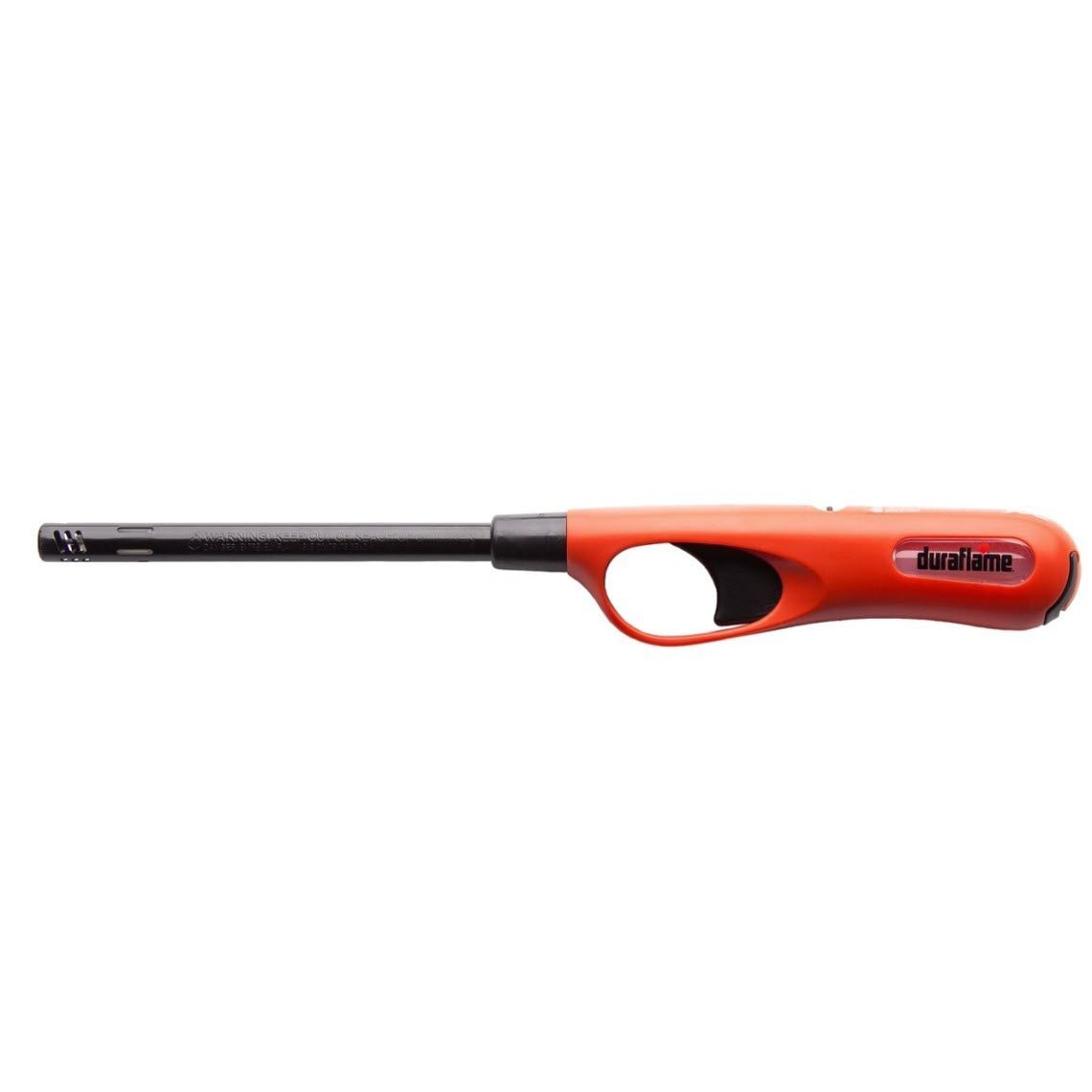 DURAFLAME® MULTI-PURPOSE UTILITY LIGHTER A red duraflame multi-purpose utility candle, grill and fireplace lighter on a white background, camping lighter