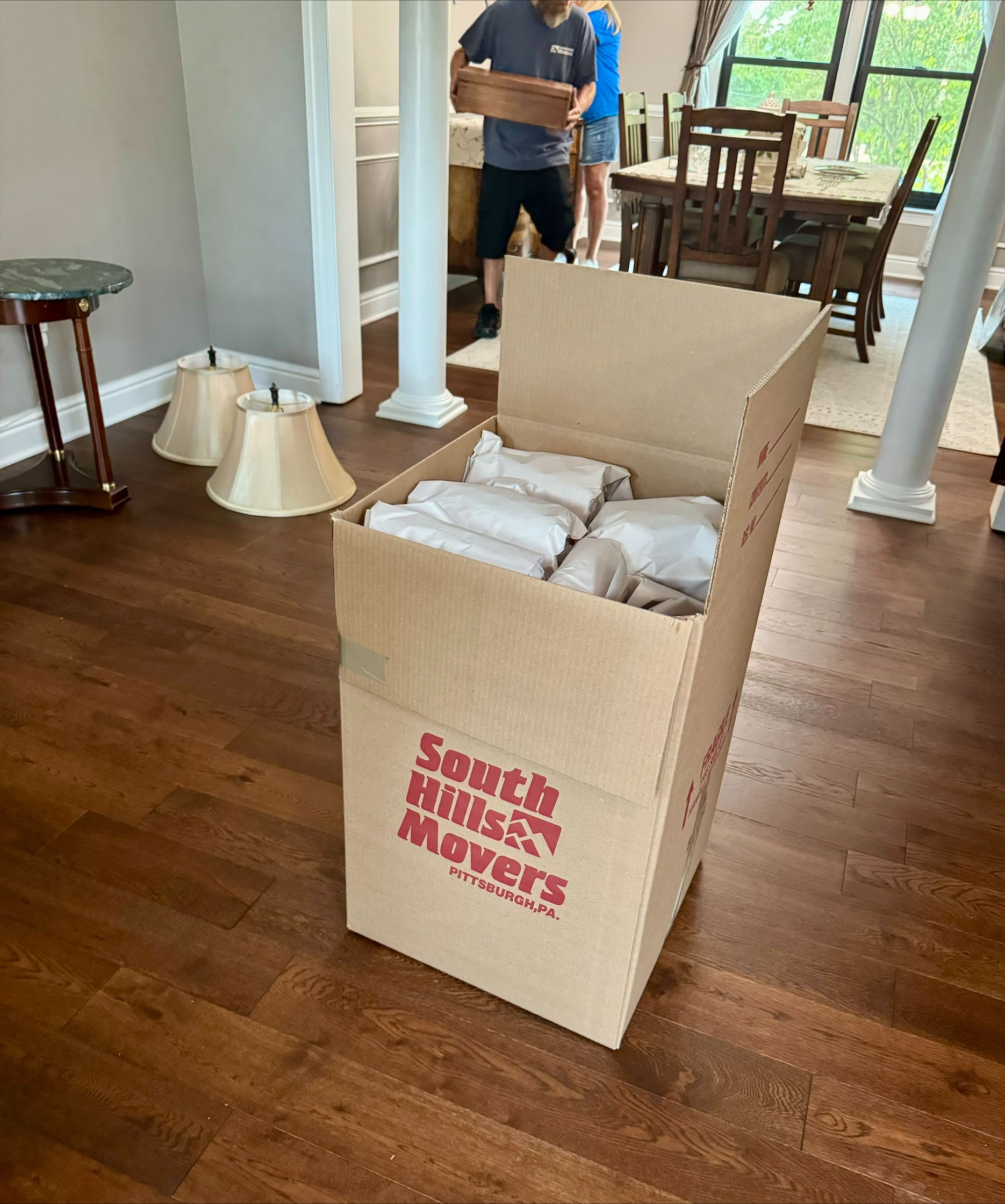 Cardboard box from