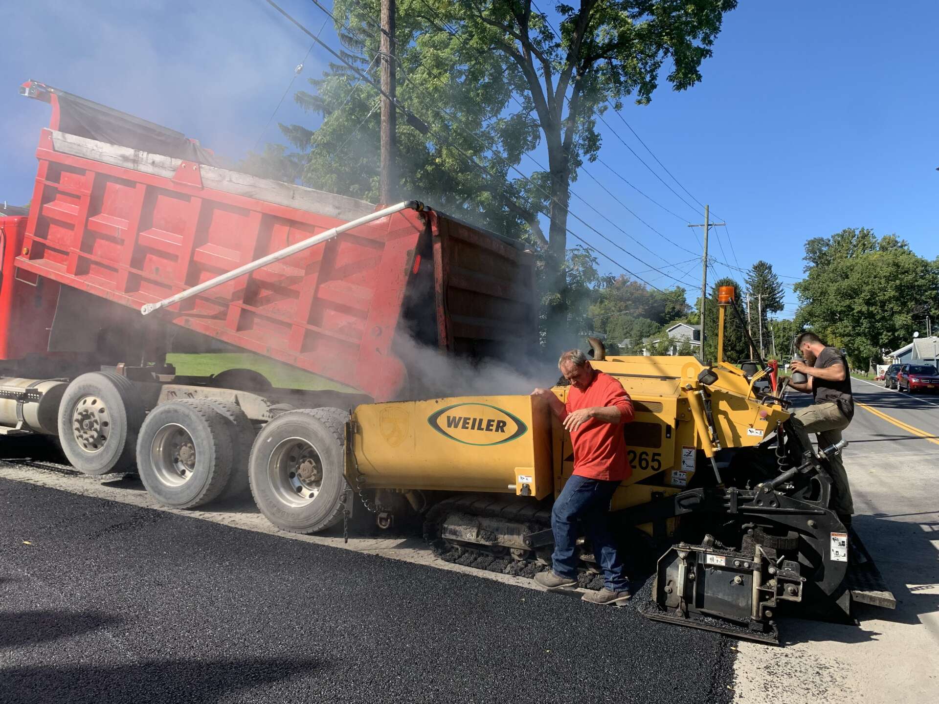 Cayuga Workers Working — Finger Lakes — Cayuga Excavating & Paving