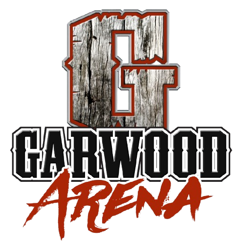 Garwood Arena logo: rustic