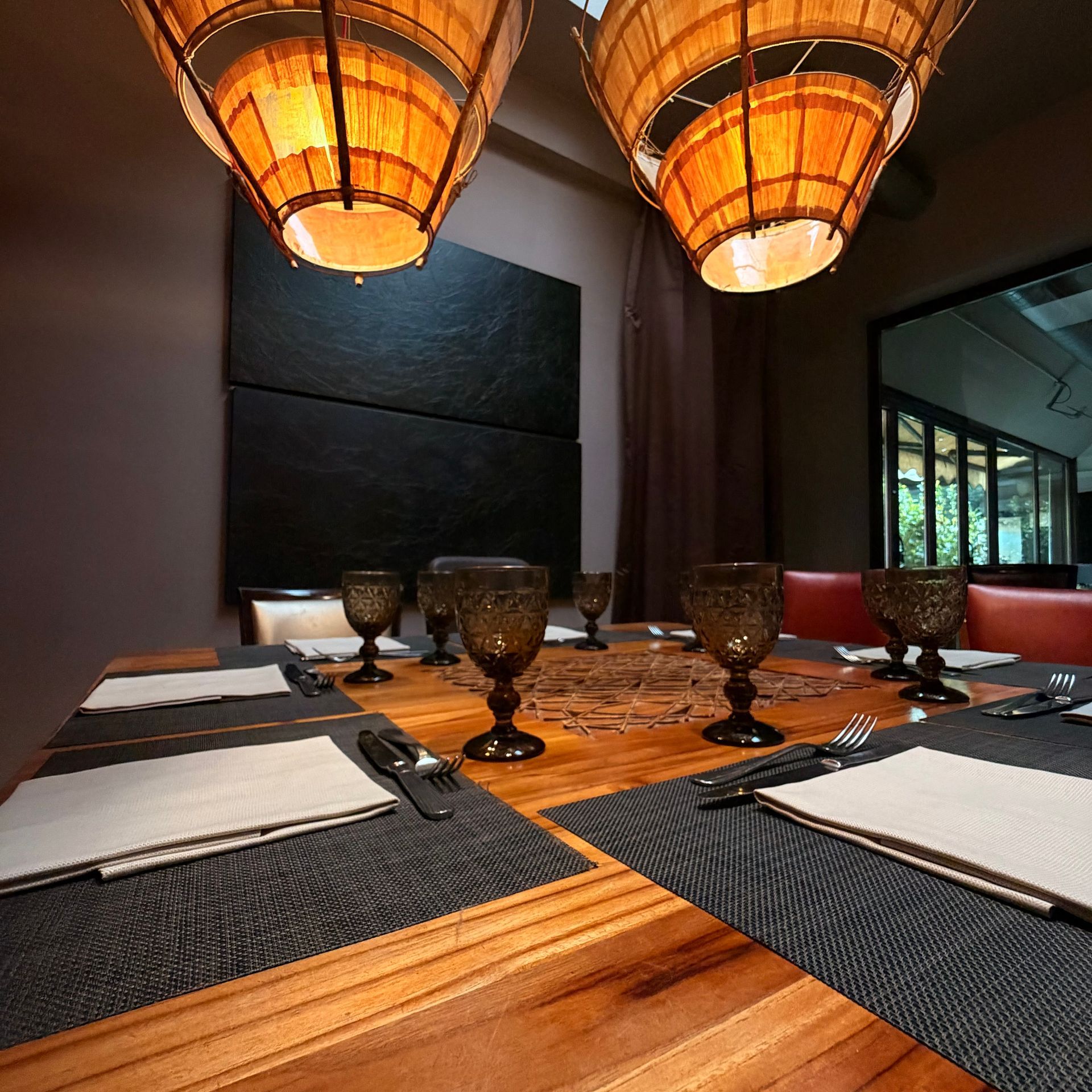 Interno sala del ristorante OrsoBruno a Monza