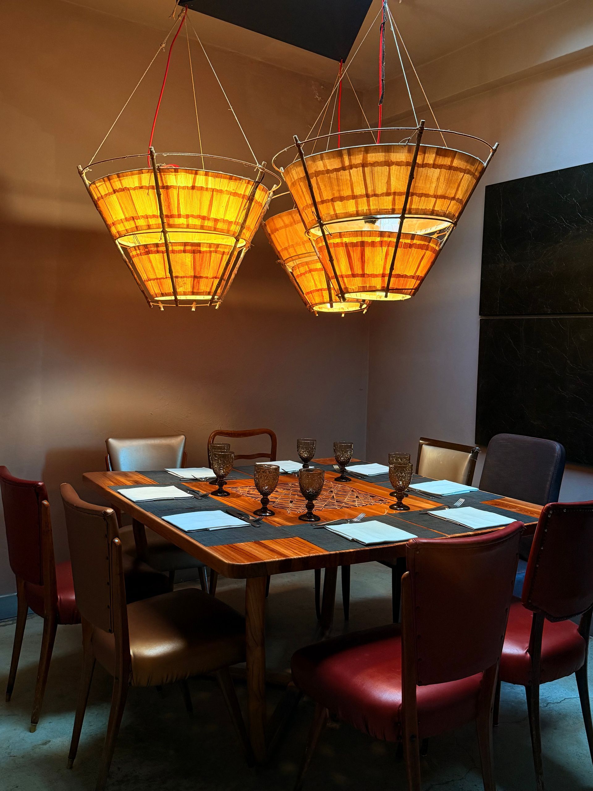 Interno sala del ristorante OrsoBruno a Monza