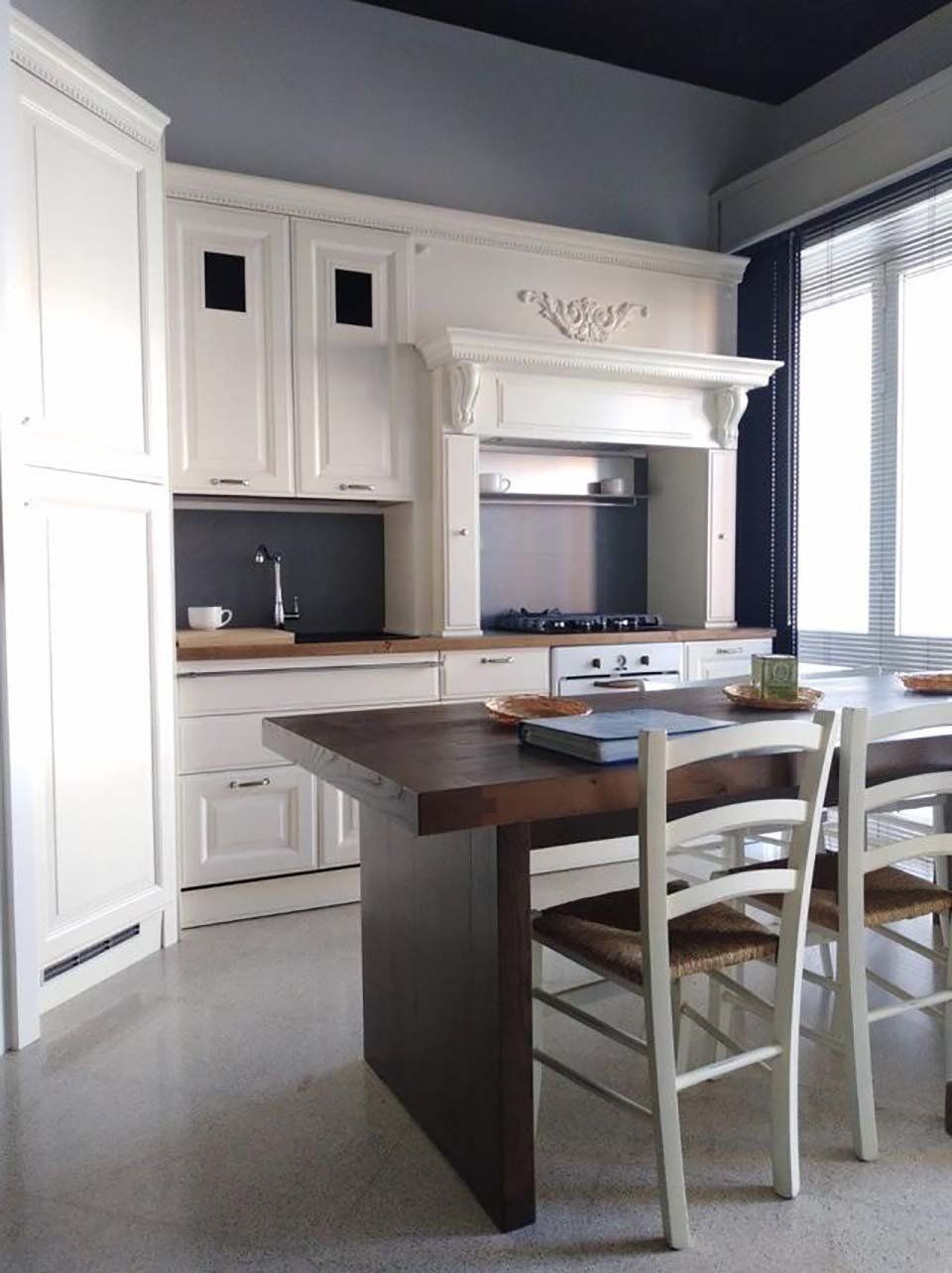 cucina vintage in esposizione