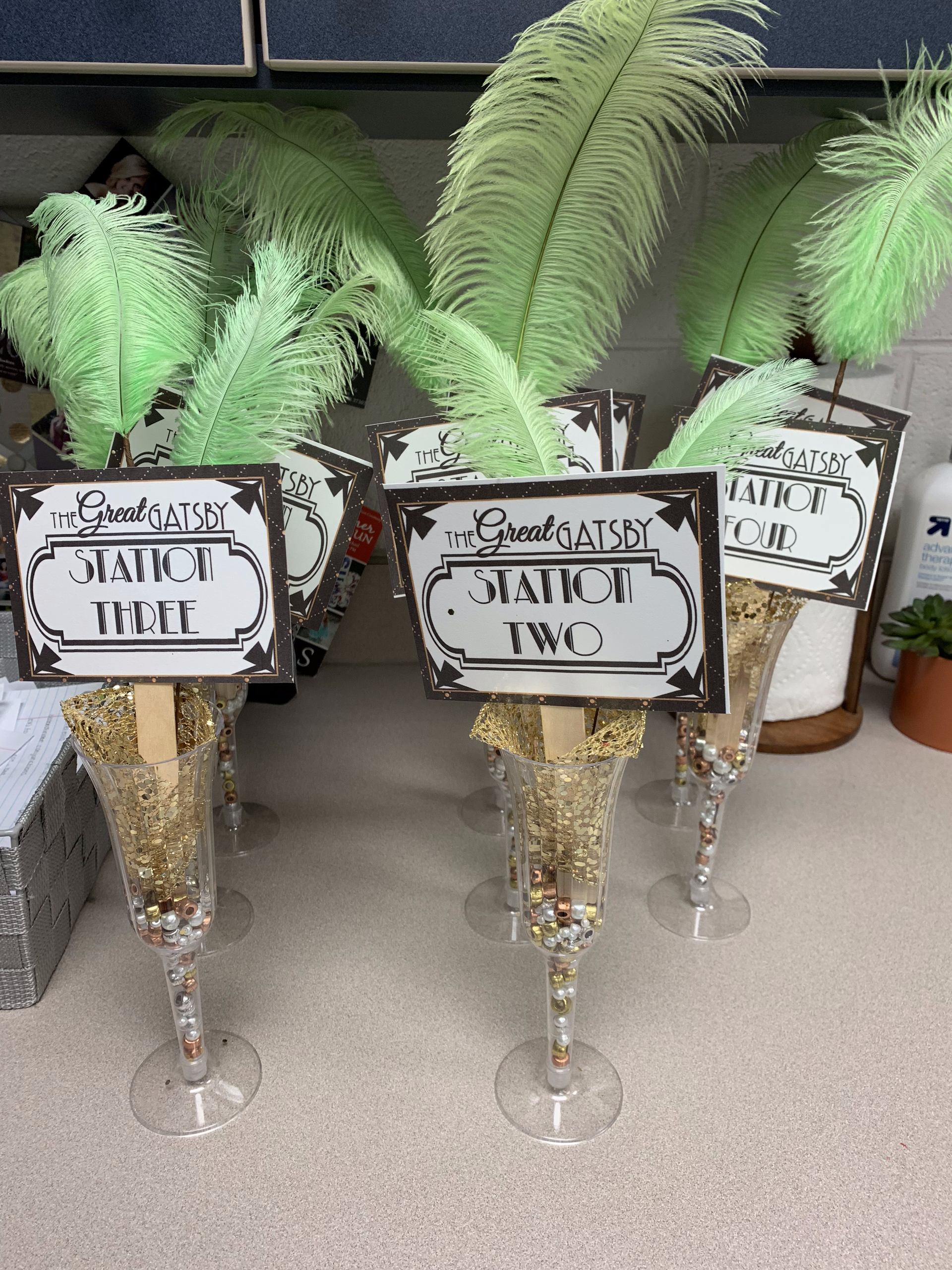 Gatsby Novel Study, Intro Stations
