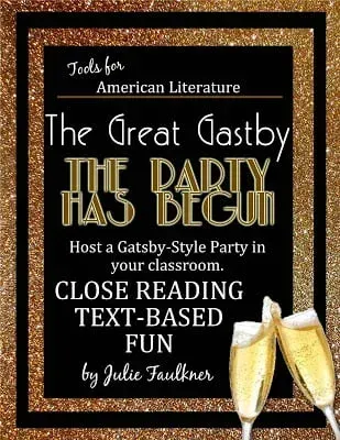 Tools for american literature the great gastby the party has begun host a gatsby-style party in your classroom.