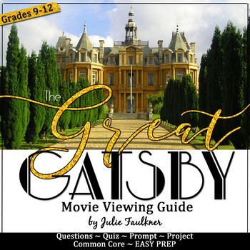A movie viewing guide for the great gatsby