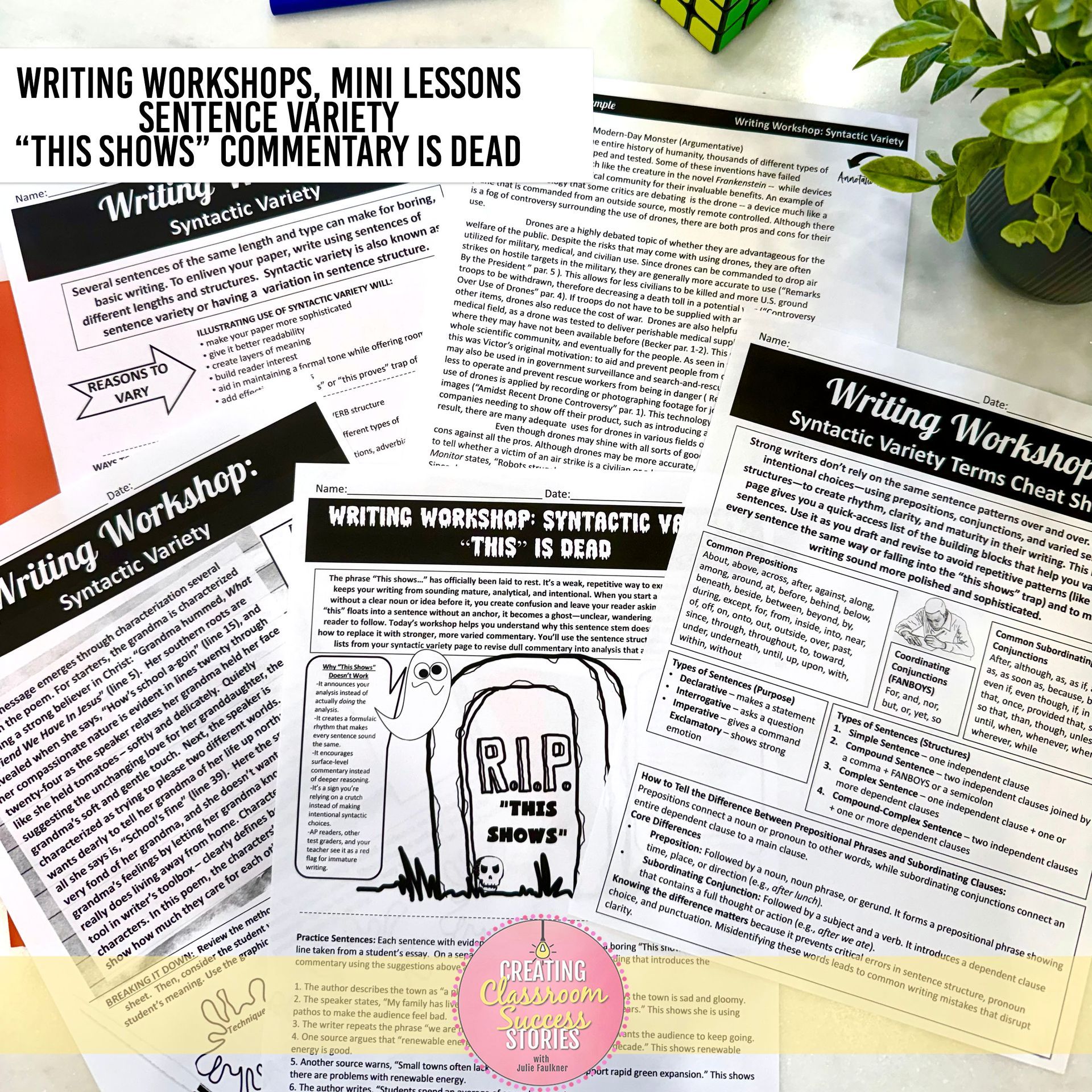 Transform Your Middle-High School Writing Instruction with Skill-Focused Workshops. Teaching students to avoid
