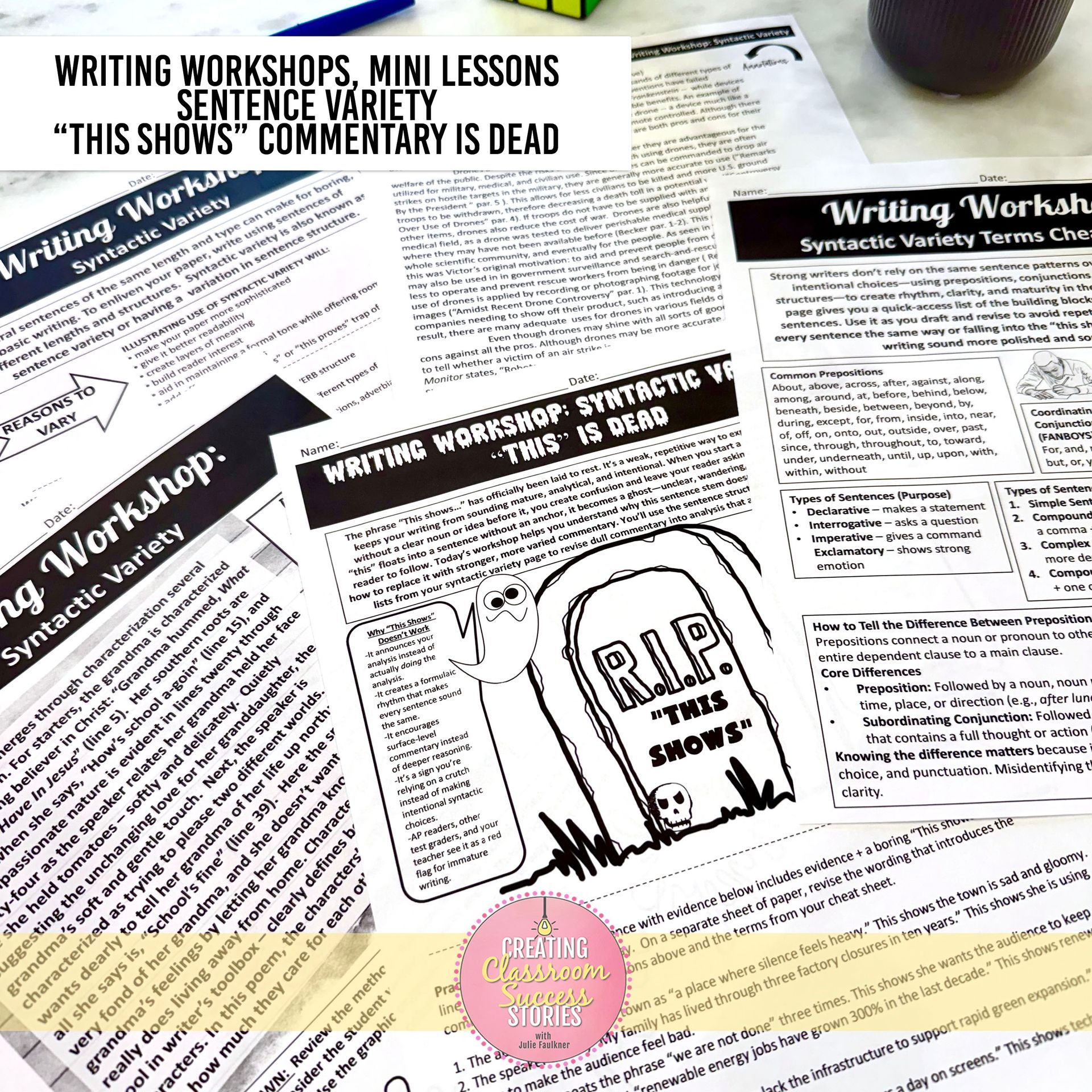 Transform Your Middle-High School Writing Instruction with Skill-Focused Workshops. Teaching students to avoid