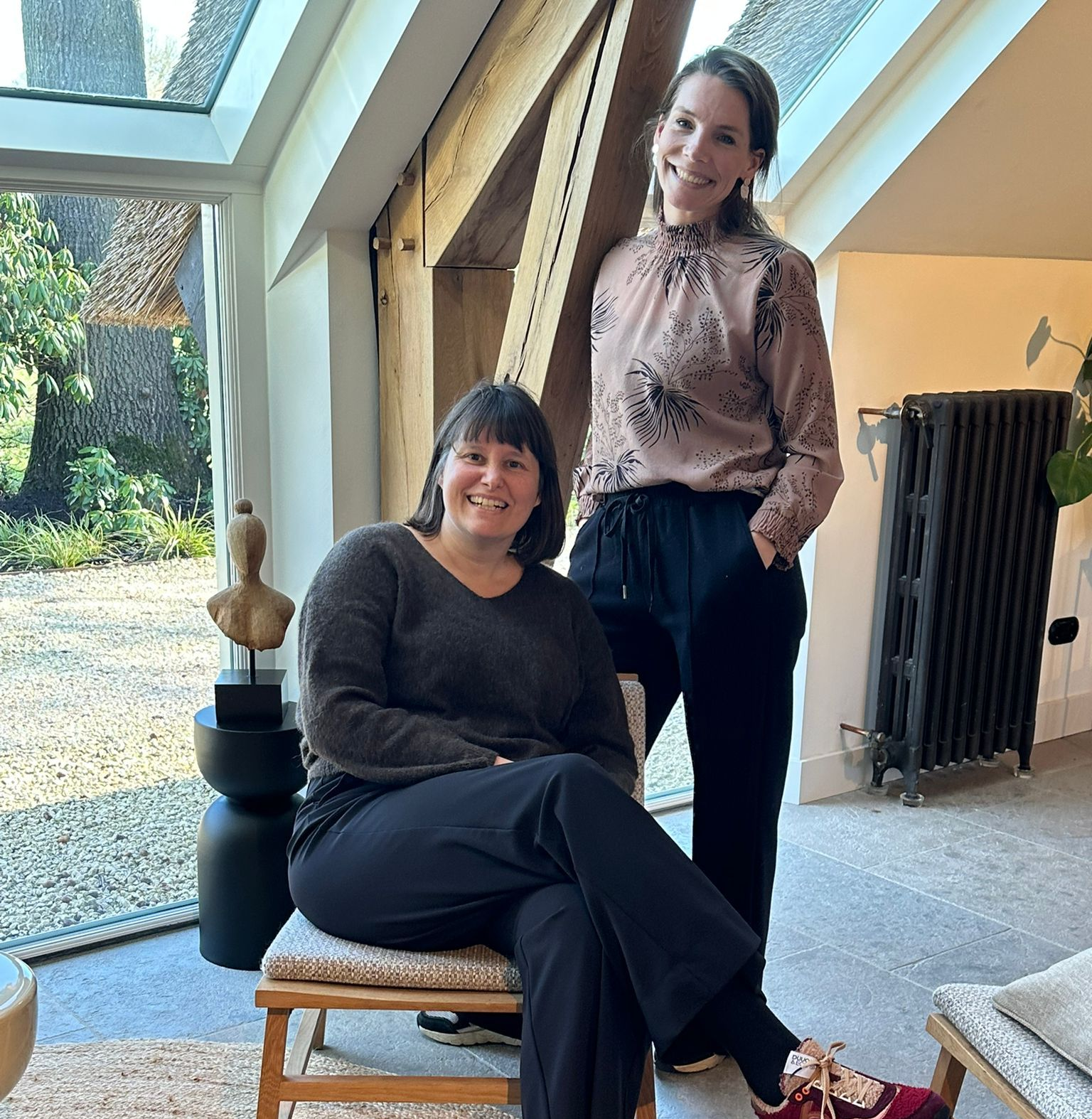 Twee trainers, Dieneke van Dijken en Susanne Kuylman