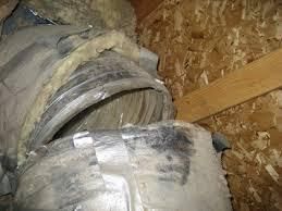 A broken air duct
