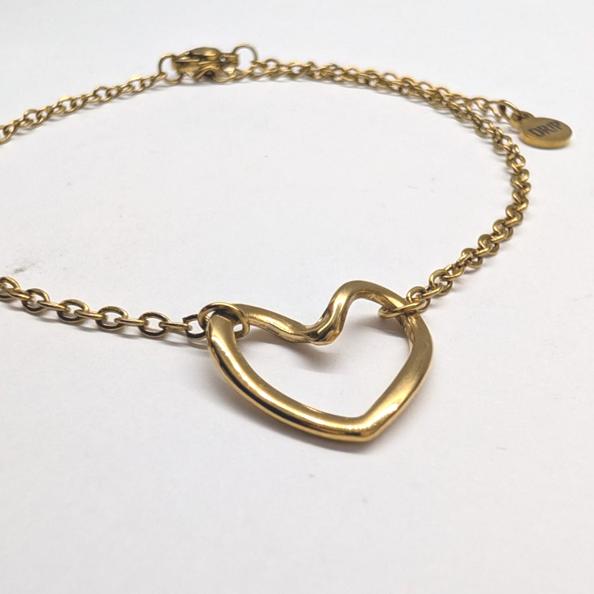 Golden Heart Bracelet