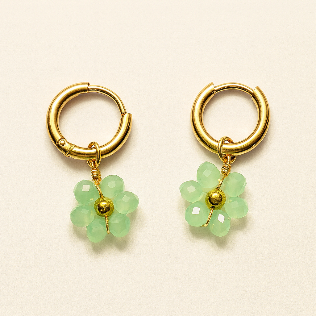 Verdant Bloom Oorbellen