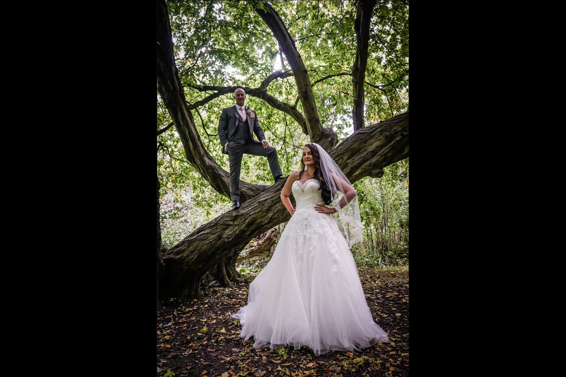 couple in forest