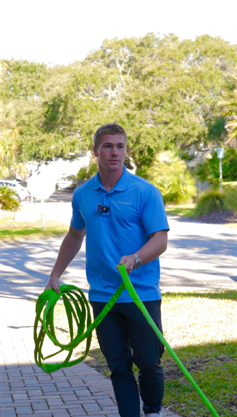 Charlie, owner of TrueWash Exterior Cleaning