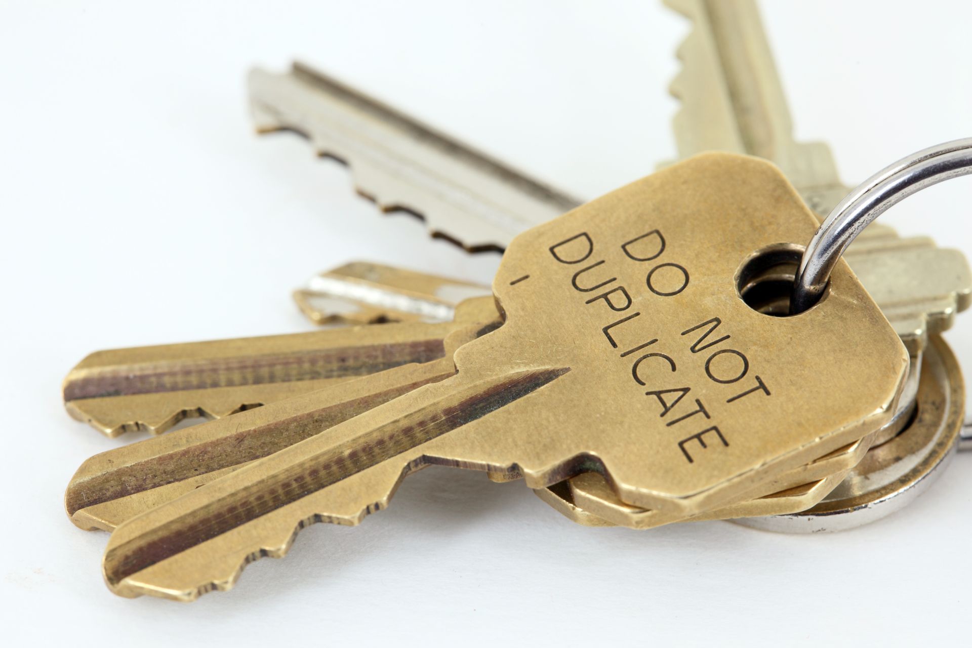Do not duplicate keys