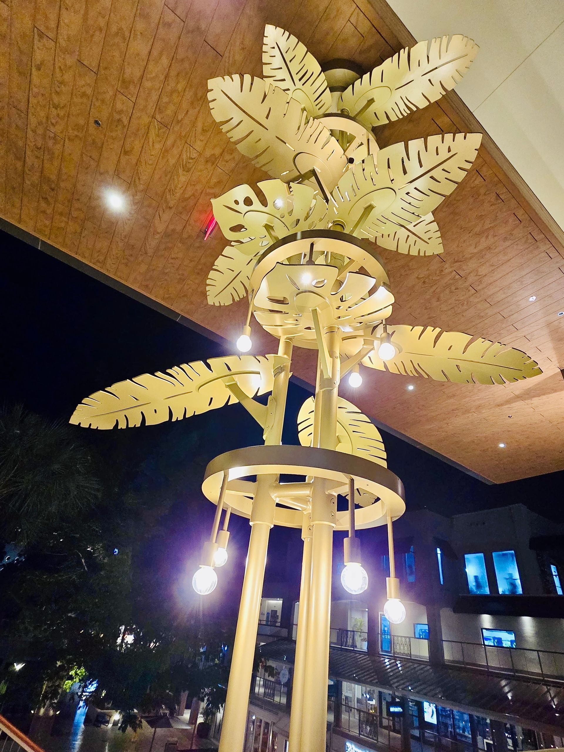 Large Chandelier Repair at CocoWalk
